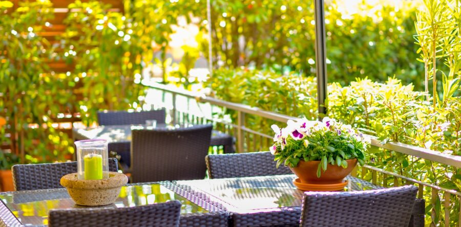 Particolare terrazza